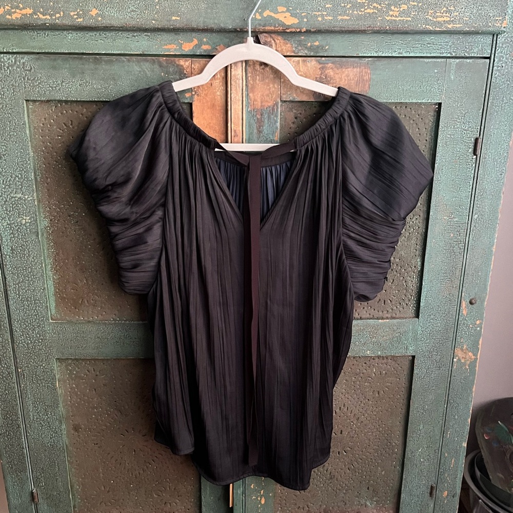 by Anthropologie Short-Sleeve Bubble Blouse - Picture 6 of 9